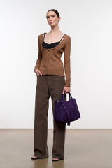 NATASHA CASHMERE SWEATER | CIGAR