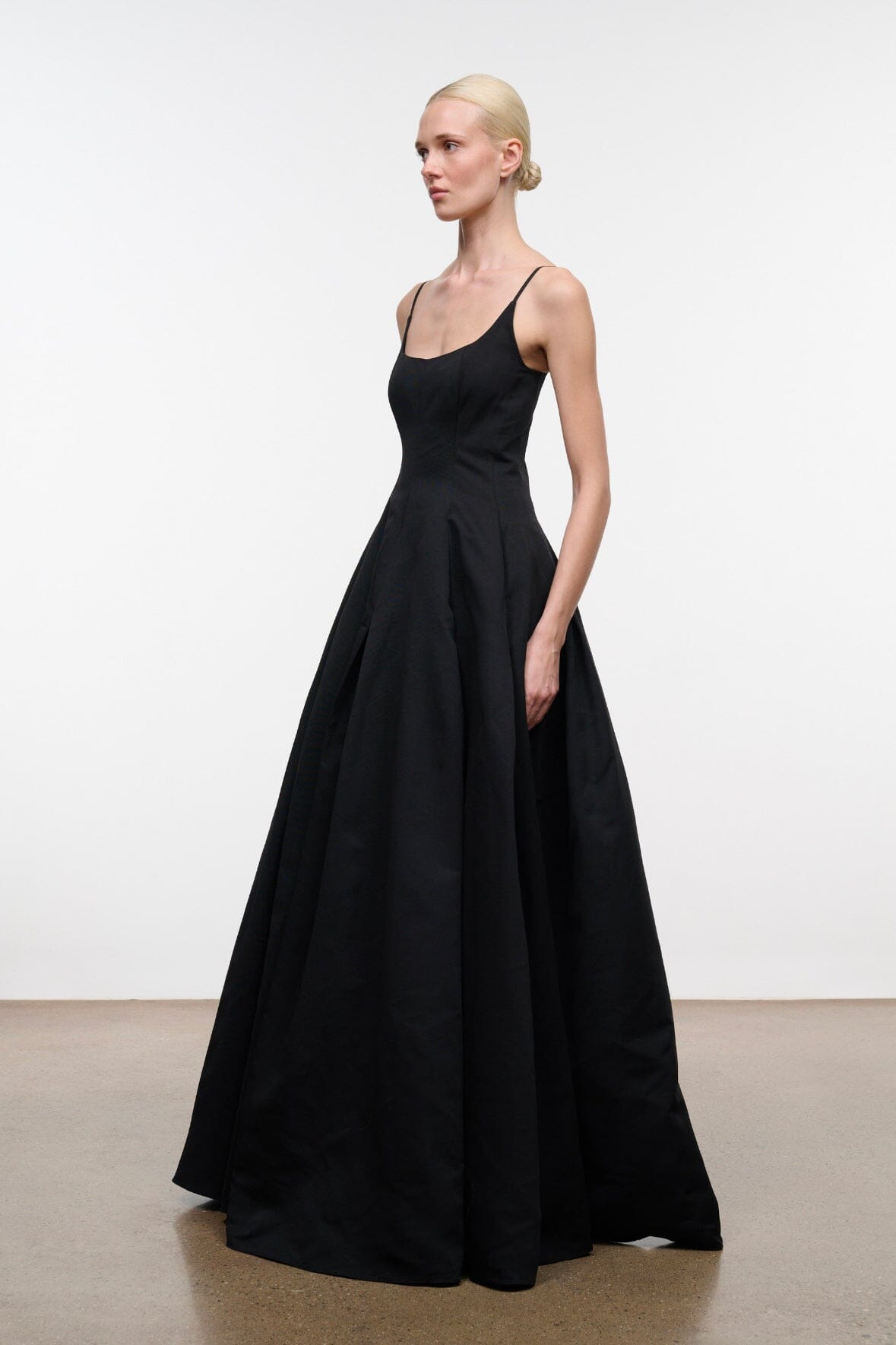 JOY MAXI DRESS | BLACK BLACK / 4