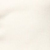 White tank top fabric close-up with fine ribbed texture