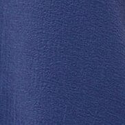 Navy sheer fabric swatch with fine woven texture