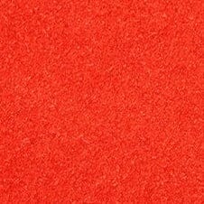 Red-orange suede-like texture close-up for shoulder bag