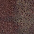 Brown ceramic candle glaze texture with speckled finish
