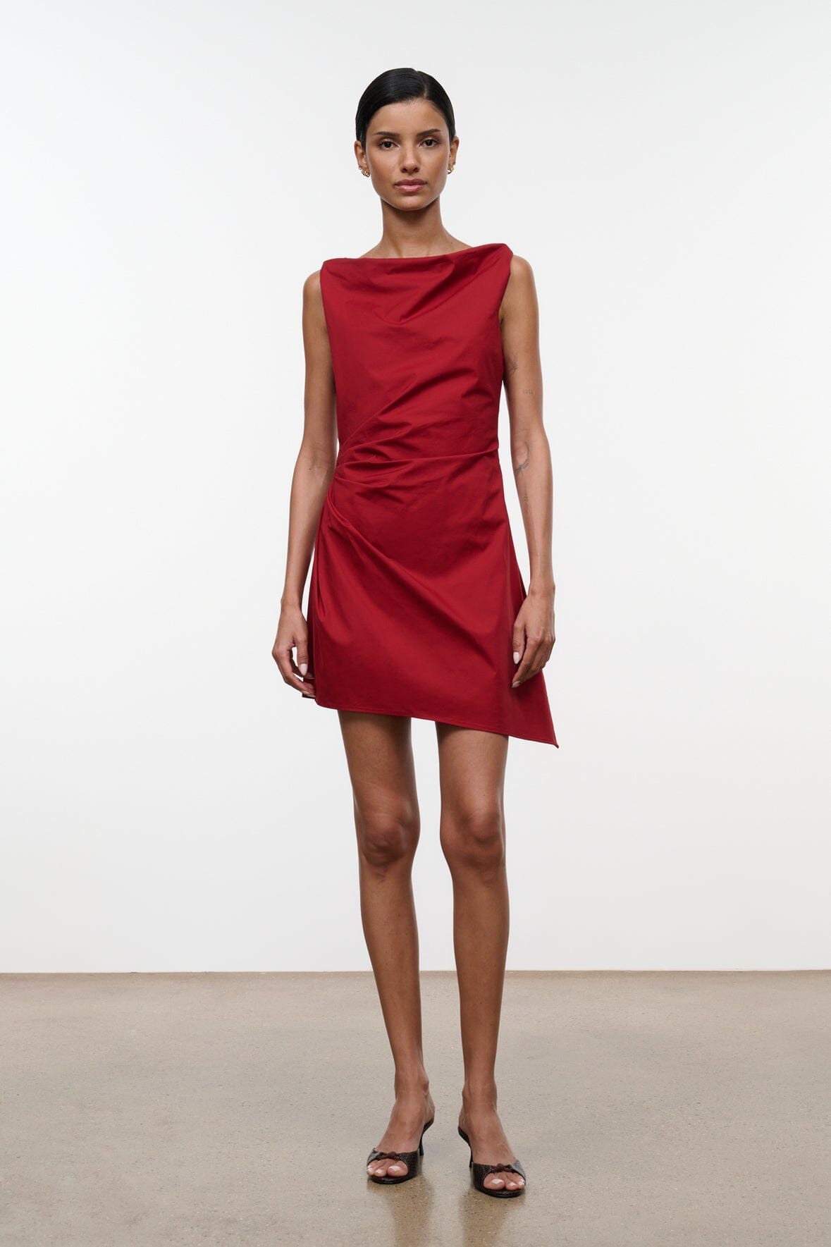 CALLIE MINI DRESS | ROUGE ROUGE / 4