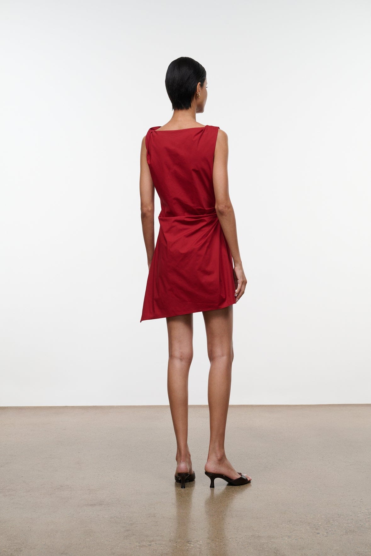 CALLIE MINI DRESS | ROUGE ROUGE / 4