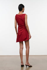 CALLIE MINI DRESS | ROUGE ROUGE / 4