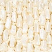Cream woven texture close-up for a shoulder bag