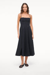 Black mesh ballet flats with low profile and crisscross cutouts